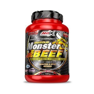 AMIX Anabolic Monster BEEF 90% Protein, Strawberry-Banana, 1000g