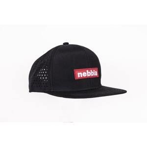 Nebbia Red Label NEBBIA kšiltovka SNAP BACK 163, černá