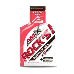 AMIX Rock's Energy Gel - s kofeinem, Peach Tea, 32g