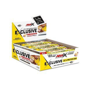 AMIX Exclusive Protein Bar, Banana-Chocolate, 12x85g