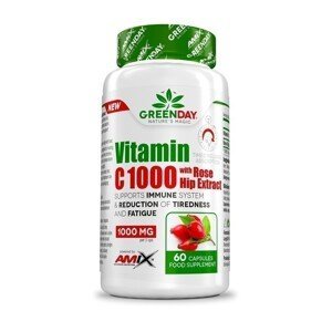 AMIX Vitamin C 1000 s extraktem z šípků, 60cps