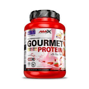 AMIX Gourmet Protein, Strawberry-White Chocolate, 1000g
