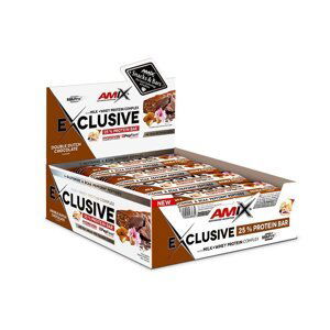 AMIX Exclusive Protein Bar, Double Dutch Chocolate, 12x85g