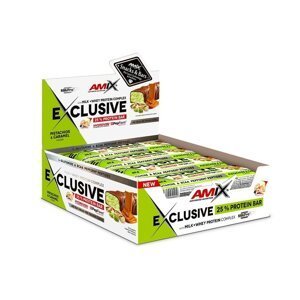 AMIX Exclusive Protein Bar, Pistachios Caramel, 12x85g