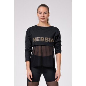 Nebbia Intense Mesh tričko 805, L