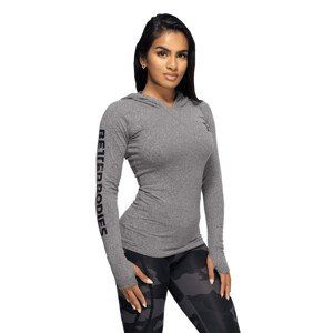 Better Bodies Better Bodies Performance Long Sleeve Hood, L, šedá