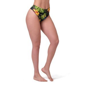 Nebbia High-waist sporty bikini bottom 555, S, zelená