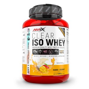 AMIX Clear Iso Whey, 1000g, Mango-Coconut