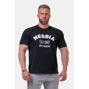 Nebbia Golden Era tričko 192, L, černá