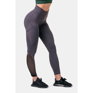 Nebbia Fit & Smart legíny s vysokým pasem 572, M, hnědá