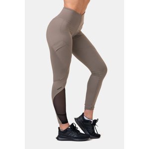 Nebbia Fit & Smart legíny s vysokým pasem 572, XS, mocha