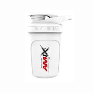 AMIX Bodybuilder Shaker 300 ml, bílá, 300ml