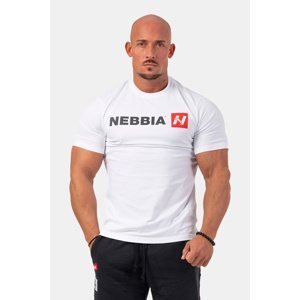 Nebbia Red "N" tričko 292, L, bílá
