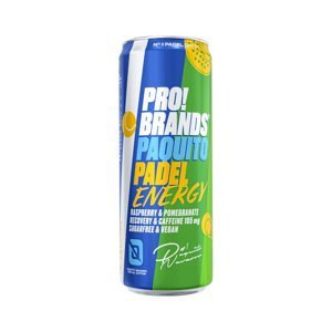 Pro!Brands BCAA Drink Padel Energy - Malina/Granátové jablko, 330ml, Malina/granátové jablko