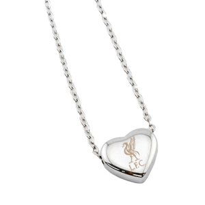 FC Liverpool řetízek na krk s přívěškem Stainless Steel Heart Necklace TM-03467