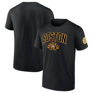Pánské Tričko Boston Bruins entennial LoCck Up T-Shirt - Black Fanatics Branded 113568