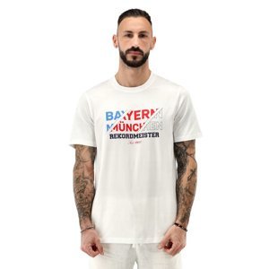 Bayern Mnichov pánské tričko Rekordmeister white 57799