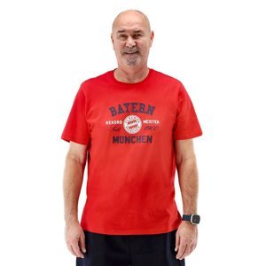 Bayern Mnichov pánské tričko Rekordmeister classic red 57802