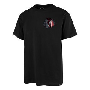 Chicago Blackhawks pánské tričko Backer 47 ECHO Tee black 47 Brand 112975