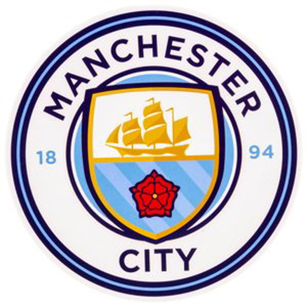 Manchester City FC Crest Car Sticker TM-05176