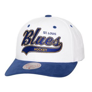 St. Louis Blues čepice baseballová kšiltovka Tail Sweep Pro Snapback Vintage Mitchell & Ness 114540
