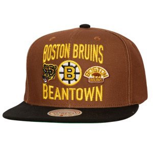 Boston Bruins čepice flat kšiltovka City Love Snapback Vintage Mitchell & Ness 114555