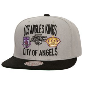 Los Angeles Kings čepice flat kšiltovka City Love Snapback Vintage Mitchell & Ness 114567