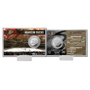 Anaheim Ducks sběratelská mince History Silver Coin Card Limited Edition od 5000 114591