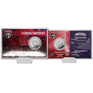 Florida Panthers sběratelská mince History Silver Coin Card Limited Edition od 5000 114618