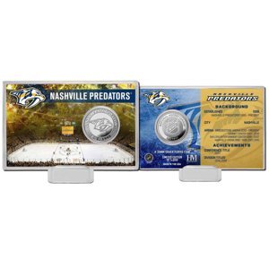 Nashville Predators sběratelská mince History Silver Coin Card Limited Edition od 5000 114630