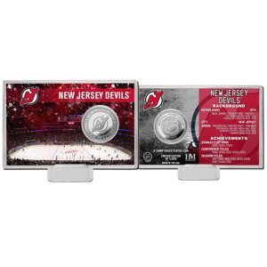 New Jersey Devils sběratelská mince History Silver Coin Card Limited Edition od 5000 114633