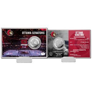 Ottawa Senators sběratelská mince History Silver Coin Card Limited Edition od 5000 114642
