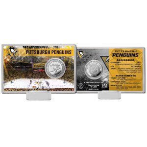 Pittsburgh Penguins sběratelská mince History Silver Coin Card Limited Edition od 5000 114648