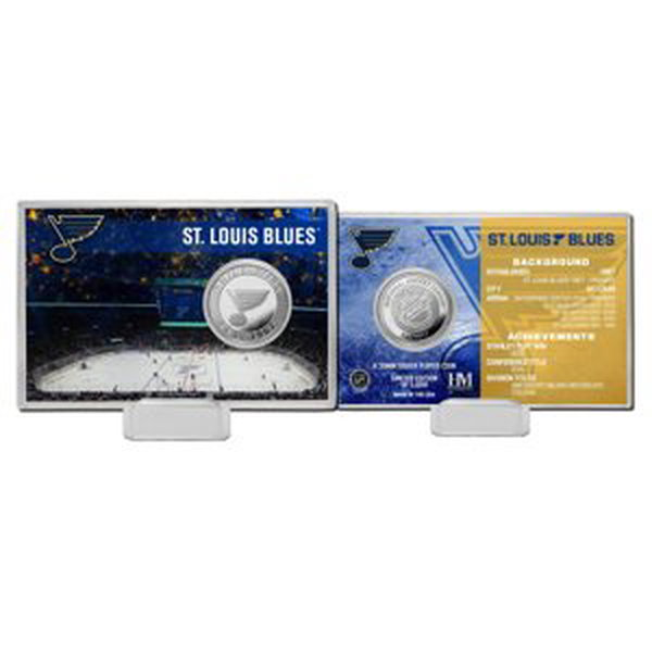 St. Louis Blues sběratelská mince History Silver Coin Card Limited Edition od 5000 114657