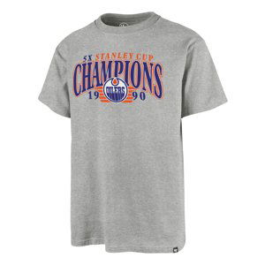 Edmonton Oilers pánské tričko Champions Backer 47 ECHO Tee grey 47 Brand 112963