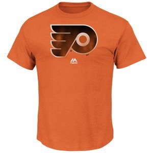 Philadelphia Flyers pánské tričko Raise the Level orange Majestic 114036