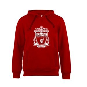 FC Liverpool pánská mikina s kapucí No35 red - L