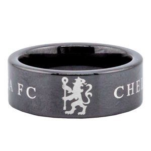 FC Chelsea prsten Black Ceramic Ring Medium TM-05136