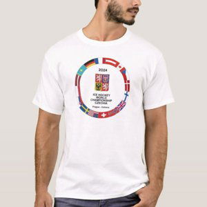 Hokejové reprezentace pánské tričko Ice Hockey World Championship Czechia MS 2024 White 114836