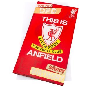 FC Liverpool blahopřání Dad Birthday Card TM-03931