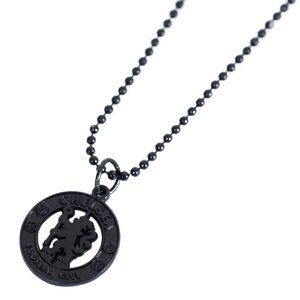 FC Chelsea přívěšek na krk Black Plated Pendant & Chain TM-05118