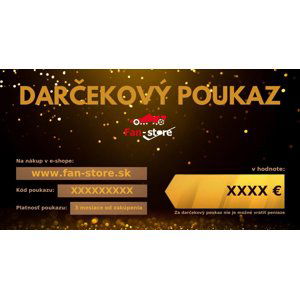 Darčekový poukaz fan-store - 8 €