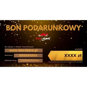 Bon podarunkowy fan-store - 180 zł