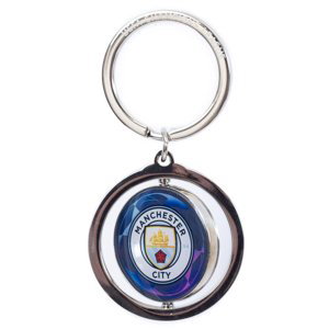Manchester City FC UCL Spinner Keyring TM-04784