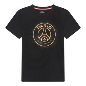 Paris Saint Germain pánské tričko Stripe Logo black 58538
