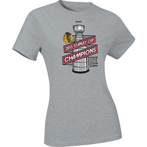 Chicago Blackhawks dámské tričko 2013 Stanley Cup Champions Locker Room Reebok 14244