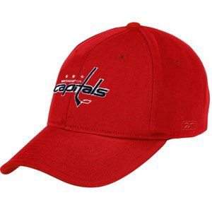 Washington Capitals čepice baseballová kšiltovka FaceOff Slouch red Reebok 17115