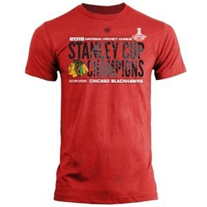 Chicago Blackhawks pánské tričko 2015 Stanley Cup Champions Braun Old Time Hockey 24823