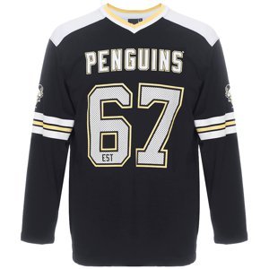 Pittsburgh Penguins pánské tričko s dlouhým rukávem Hockey Heavy Jersey Long Sleeve Majestic 26314