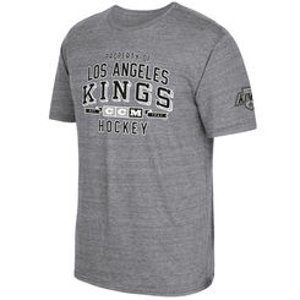 Los Angeles Kings pánské tričko CCM Property Block Tri-Blend CCM 30418